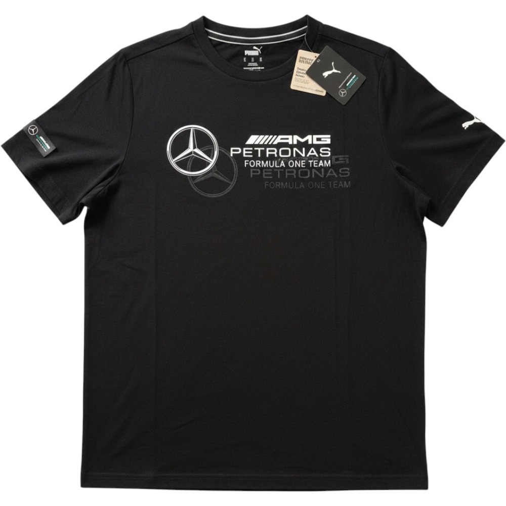 Puma Mercedes AMG Petronas Formula One Team F1 Logo T-Shirt Black XL 538482-01